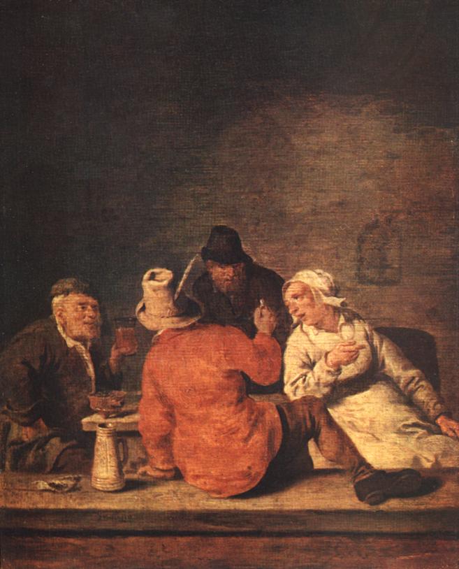 Peasants in the Tavern af